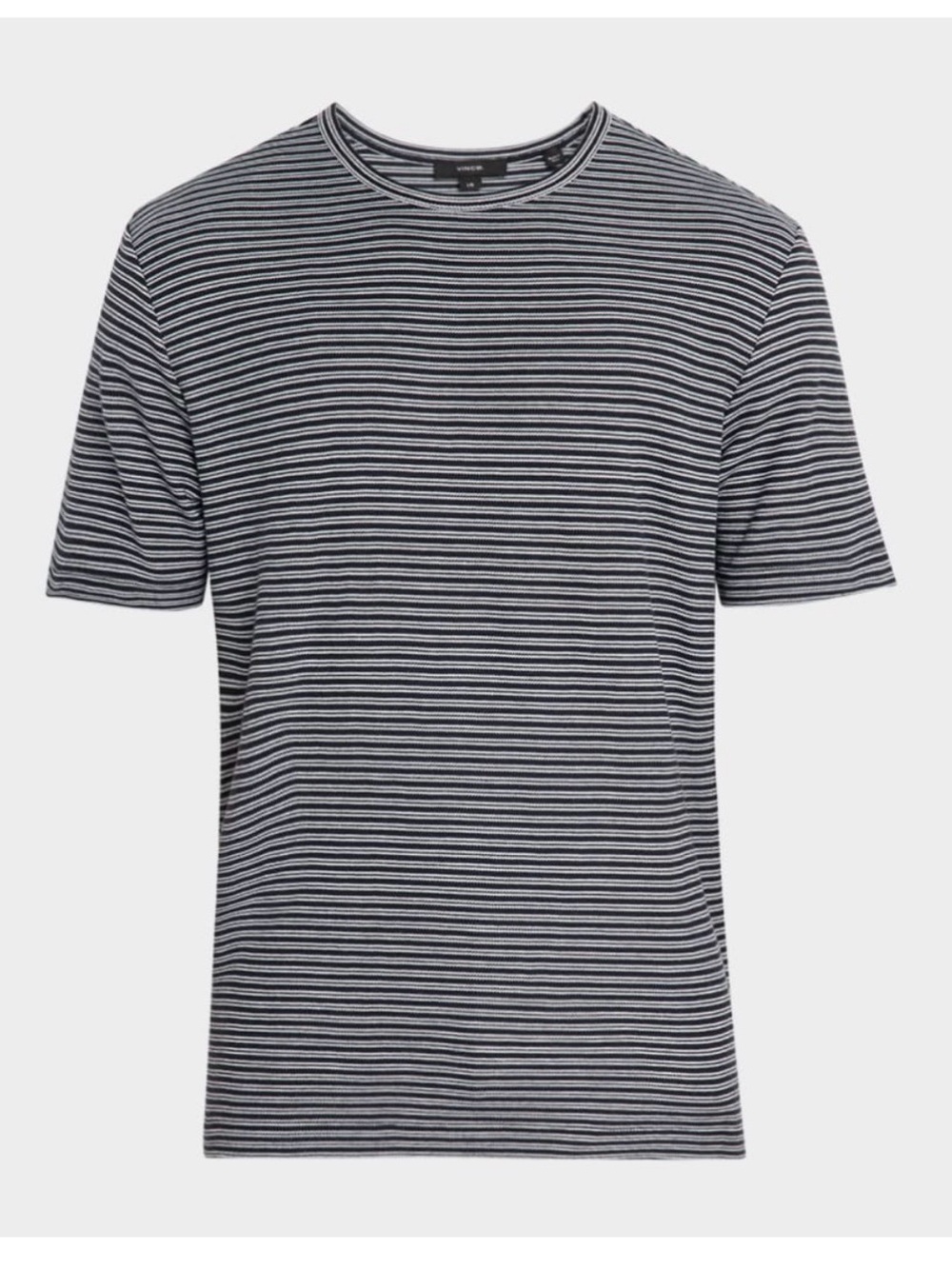 Vince Linen Blend Crew Neck T-Shirt
